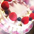 カットしやすい☆生デコレーションケーキ☆