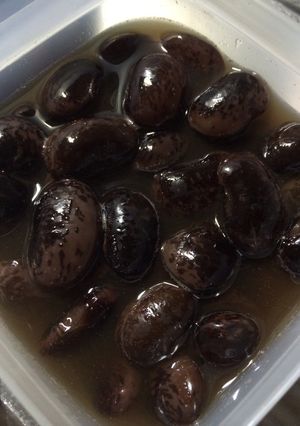 ほっと箸休めに。紫花豆の甘煮-レシピのメイン写真