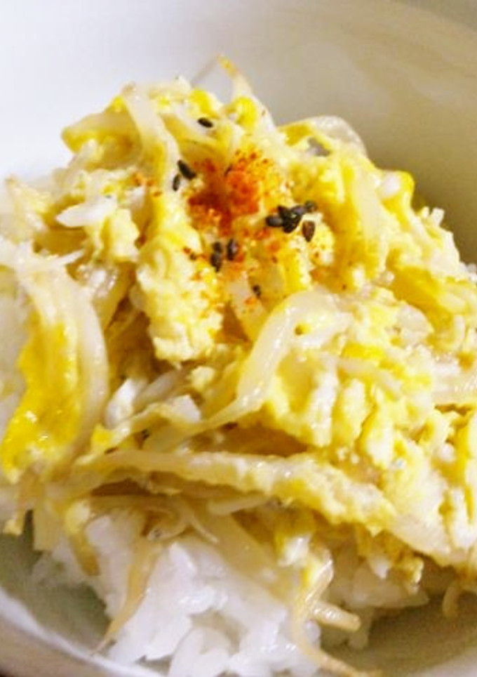 釜揚げしらすの卵とじ丼-レシピのメイン写真