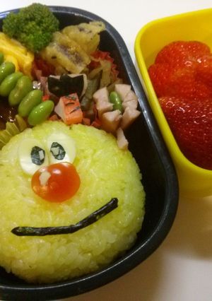 キャラ弁　コロ助　おにぎり応用で簡単♪-レシピのメイン写真