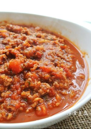 豆腐感0★冷凍豆腐入り絶品ミートソース！-レシピのメイン写真