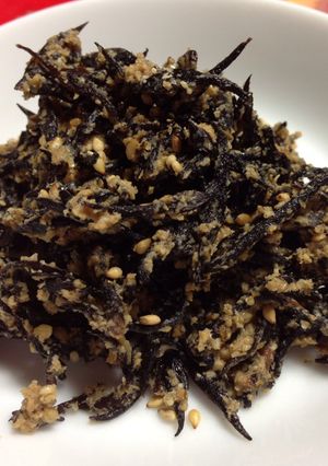 【健康】ひじきと米ぬかの惣菜-レシピのメイン写真