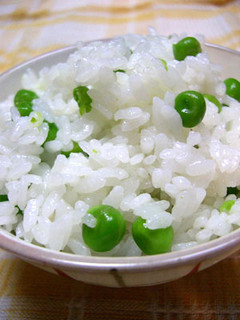 豆ごはん(グリーンピースご飯)-レシピのメイン写真