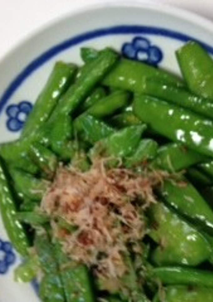 さやえんどうバター炒め-レシピのメイン写真