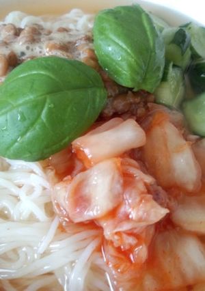 すぐ出来る☆三色冷麺-レシピのメイン写真