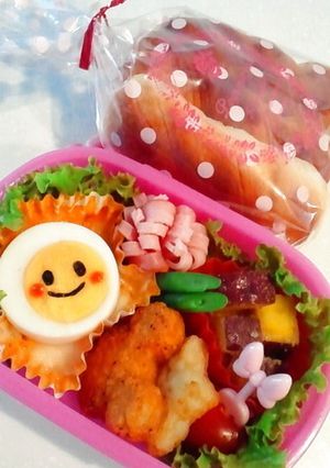 幼稚園お弁当＊パン♪ピクニック遠足弁当に-レシピのメイン写真