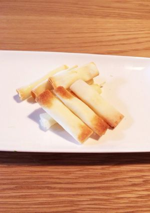簡単すぎる！春巻きの皮でチーズのおやつ-レシピのメイン写真
