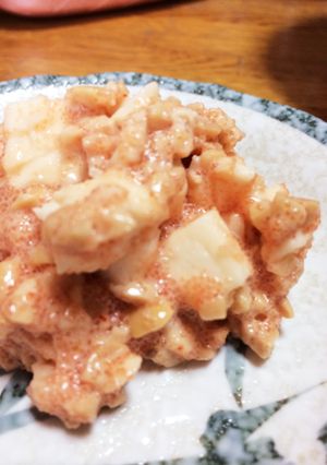 簡単☆一品！はんぺんのネバネバ明太和え-レシピのメイン写真