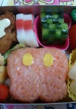 簡単キャラ弁☆ミッキーズボン☆-レシピのメイン写真