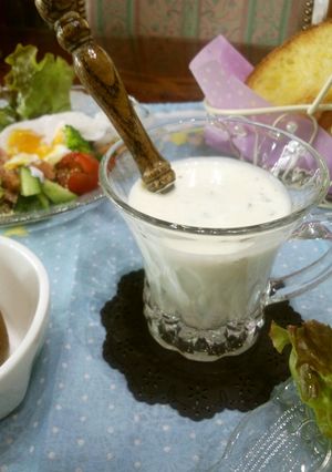 クリームチーズと豆乳のドレッシング-レシピのメイン写真