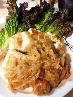チキンのあめ色玉ねぎ添え-レシピのメイン写真
