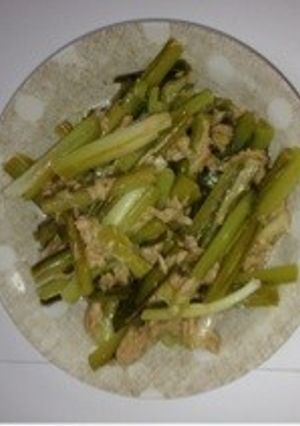 うるいのシーチキン煮-レシピのメイン写真