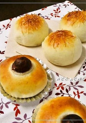 冷やしておいしい✿マロンカスタードパン-レシピのメイン写真