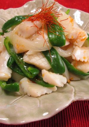 いかの簡単中華炒め-レシピのメイン写真