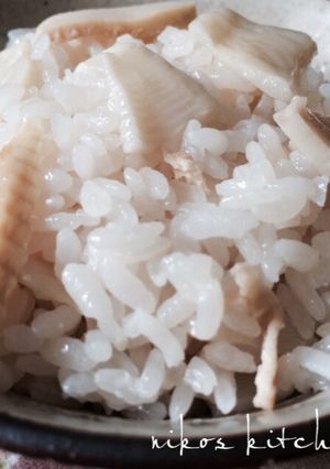上品で風味豊かな味♡白だしで簡単筍ご飯♪-レシピのメイン写真