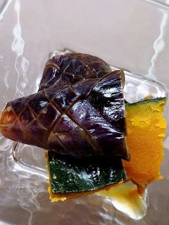 揚げない!かぼちゃとなすの煮浸し 簡単-レシピのメイン写真