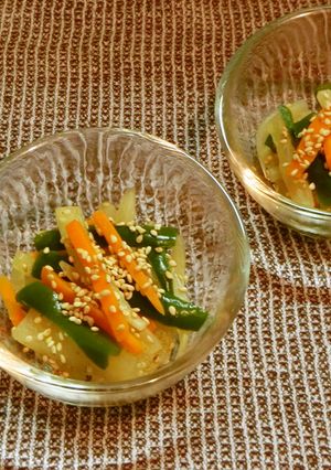 大根とピーマンの副菜-レシピのメイン写真