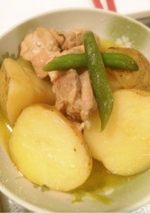 新じゃがと鶏肉の塩ダレバター煮-レシピのメイン写真