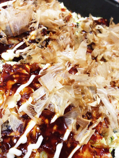 マヨマヨトロうまお好み焼き(卵なしだす)-レシピのメイン写真