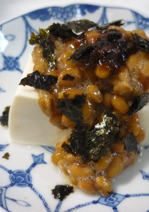 梅海苔の和風ダレで簡単冷奴♪-レシピのメイン写真