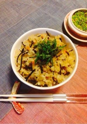 カルシウム♥︎ひじき・ちりめんじゃこご飯-レシピのメイン写真