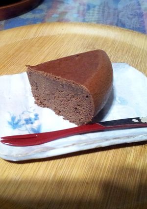 炊飯器で♪酒粕入りガトーショコラ-レシピのメイン写真