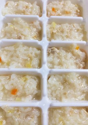 簡単離乳食中期〜 鶏と野菜の炊き込みご飯-レシピのメイン写真