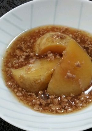 新じゃがのそぼろ餡かけ-レシピのメイン写真