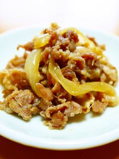 お弁当冷凍作り置き!豚肉玉ねぎの生姜焼き-レシピのメイン写真