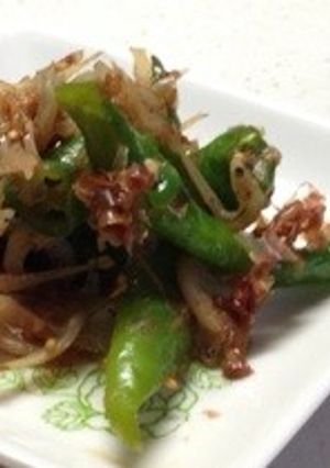 甘長唐辛子で簡単副菜-レシピのメイン写真