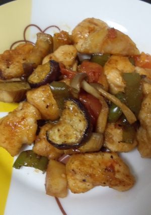 ☆揚げない♪鶏肉と野菜の甘酢炒め☆-レシピのメイン写真