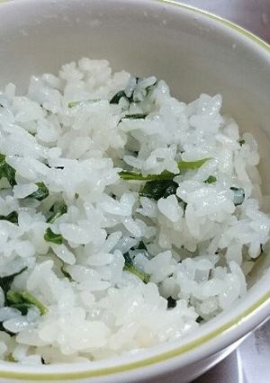 ハナイカダの菜飯-レシピのメイン写真