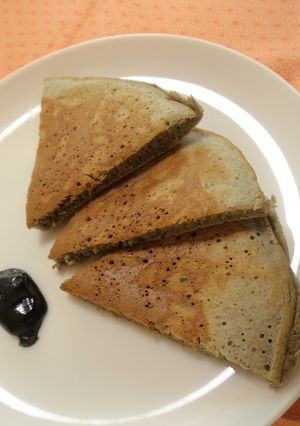 黒ごまはちみつのパンケーキ-レシピのメイン写真