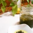バジルのオリーブオイル漬け 長期保存にも
