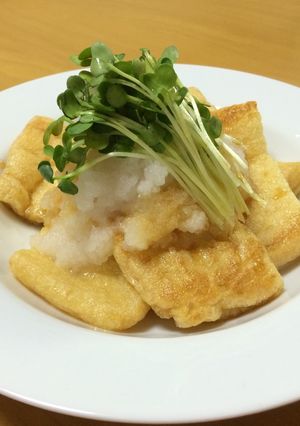 ＊油揚げのおろしポン酢添え＊-レシピのメイン写真