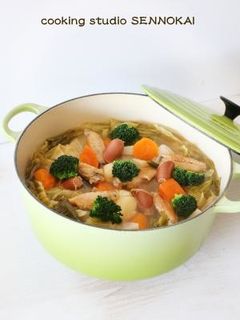 簡単おいしい☆骨付き鶏肉と春野菜のポトフ-レシピのメイン写真