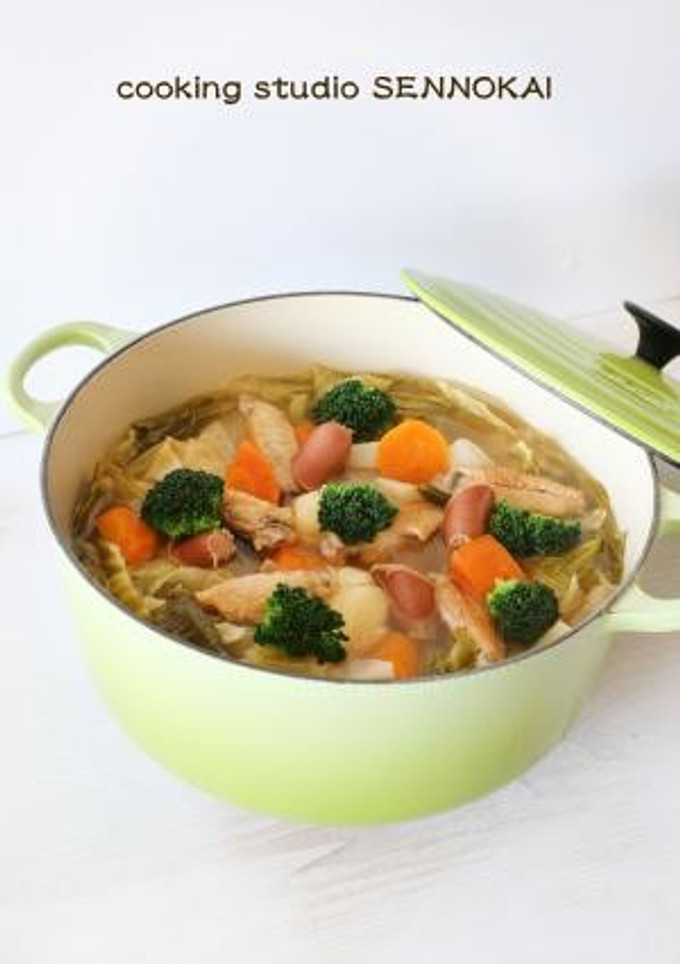 簡単おいしい☆骨付き鶏肉と春野菜のポトフ-レシピのメイン写真