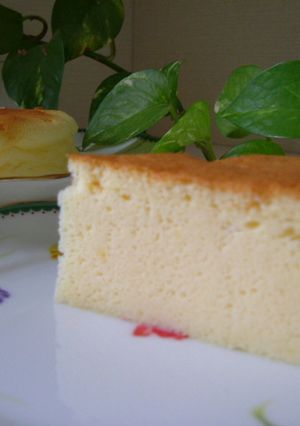我が家のスフレチーズケーキ☆-レシピのメイン写真