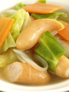 ソーセージのスープ煮-レシピのメイン写真