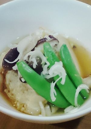高野豆腐の挽き肉詰め！-レシピのメイン写真