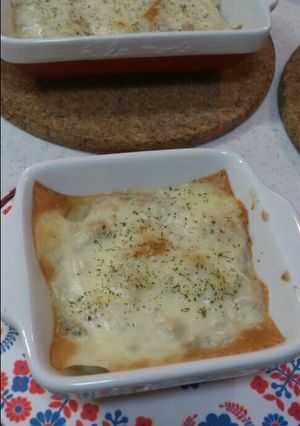 ツナとじゃがいものチーズオーブン焼き-レシピのメイン写真