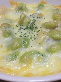 そら豆のチーズ焼き-レシピのメイン写真
