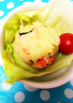 マヨネーズ控えめポテトサラダ-レシピのメイン写真