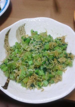 大根の葉炒め-レシピのメイン写真