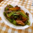 きぬさや&じゃが&肉 味付けは一つだけ☆
