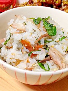 夏にさっぱり!鯵の干物まぜご飯♪-レシピのメイン写真
