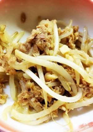 給料日前!モヤシ&ツナ炒め-レシピのメイン写真