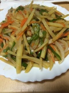 ジャガイモの中華炒め風-レシピのメイン写真