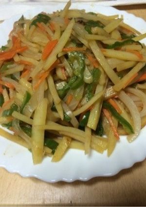 ジャガイモの中華炒め風-レシピのメイン写真