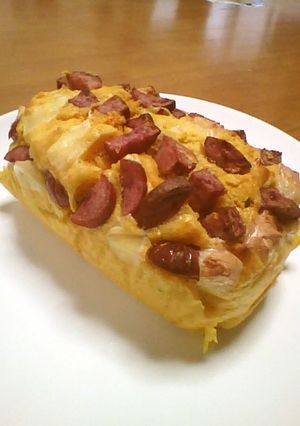 ウインナーと野菜のケークサレ-レシピのメイン写真